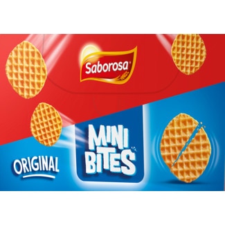 Bolachas Mini Bites Original embalagem 150 g - Saborosa