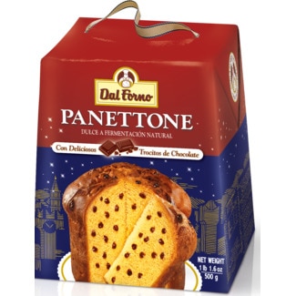 Panettone de Chocolate embalagem 500 g - Dal Forno