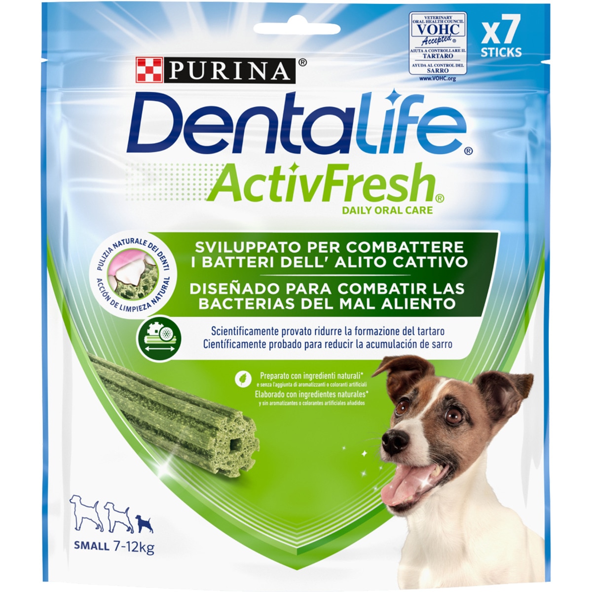 Snack para Cão Active Fresch Dental Small embalagem 115 g