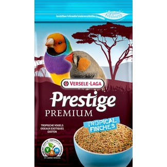 Mistura Prestige Premium Tropical Finches Exótico embalagem 800 g - Versele-laga