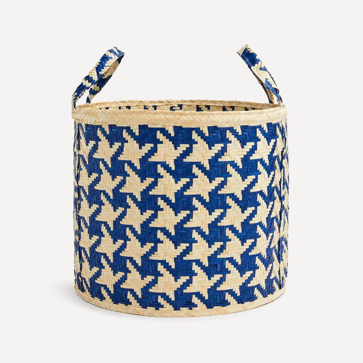 Panier décoratif à carreaux