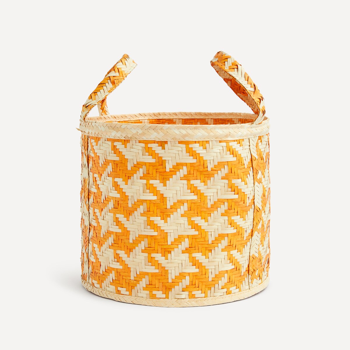 Panier décoratif à carreaux