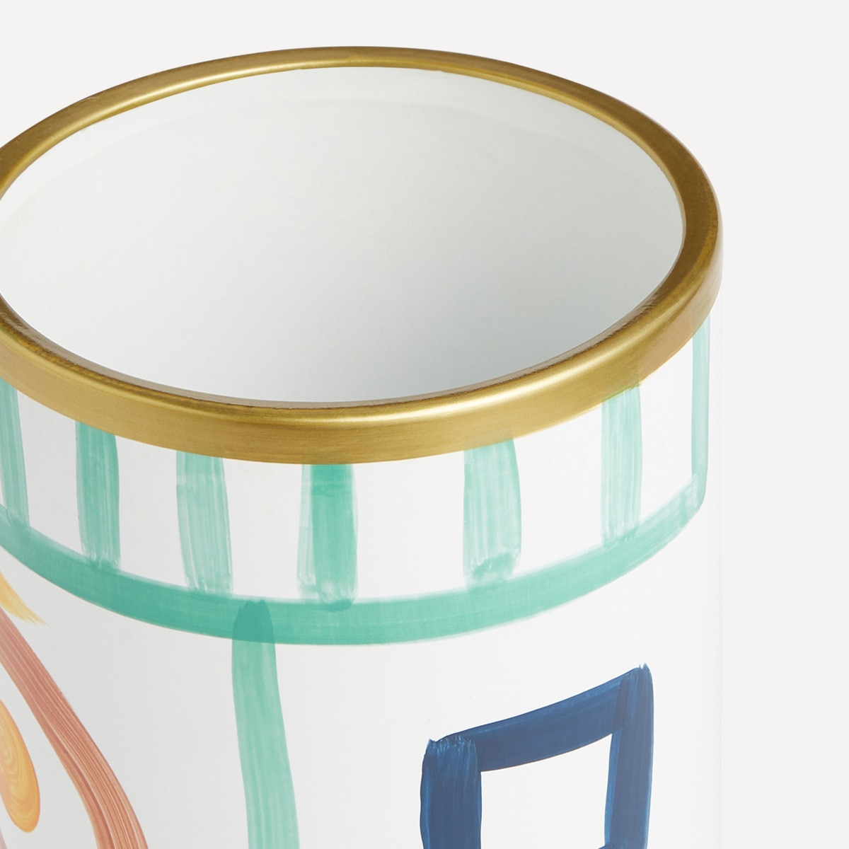 Jarrão de Porcelana Met Room Multicolor-2