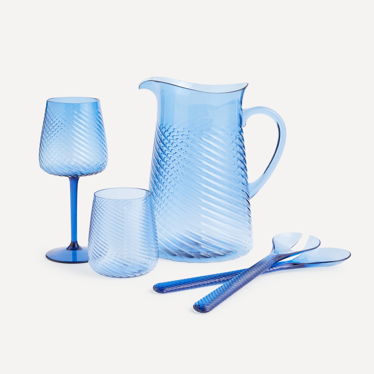 Copa de vino Venecia Basics El Corte Inglés Azul-4
