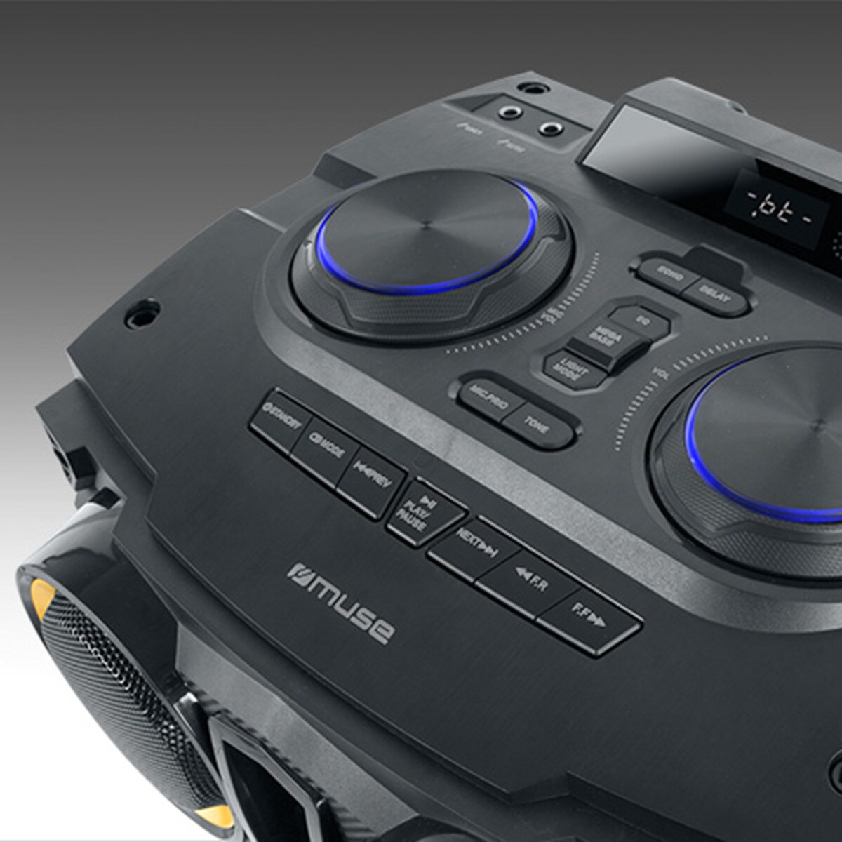 Altavoz Bluetooth de Alta potencia Muse M-1982 DJ Negro-2