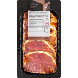 Lombo Ibérico Temperado Peso Aproximado por embalagem 270 g