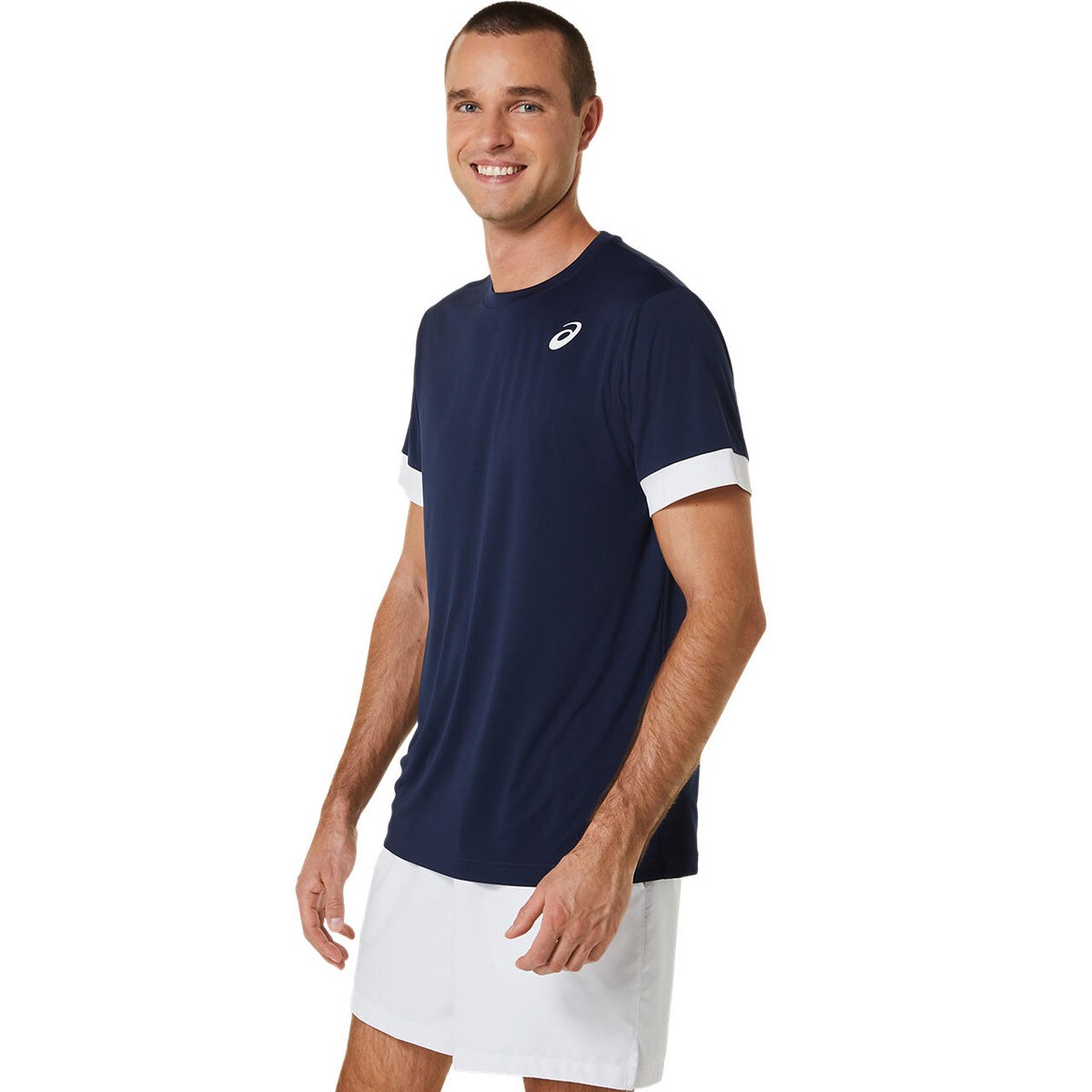 T-shirt Court Azul-marinho-3