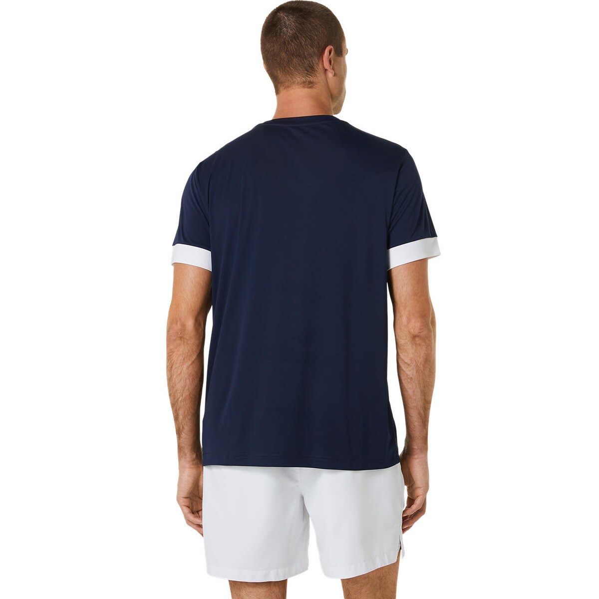 T-shirt Court Azul-marinho-2