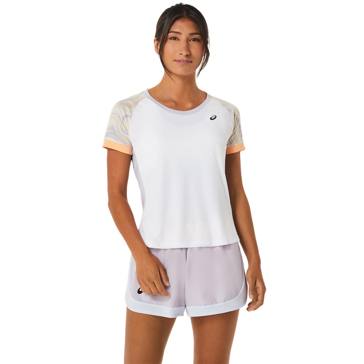 T-shirt de Mulher Court Graphic Branco-1