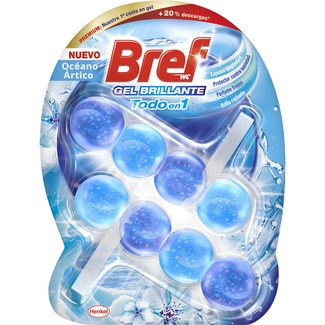 colgador WC gel Brillante Océano Artico blister 2 unidades - Bref