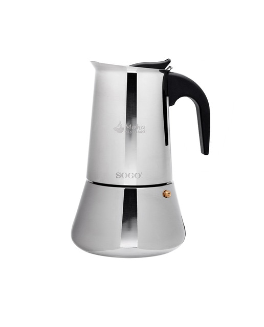 Imagen 0 de Cafetera moka inox 6 tazas