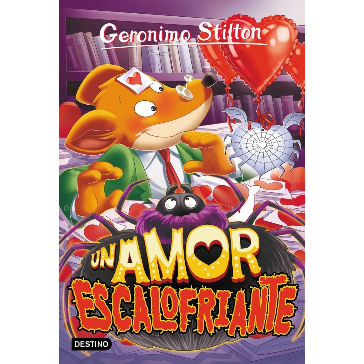 Un amor escalofriante: Geronimo Stilton 91 (Capa mole com abas) 1