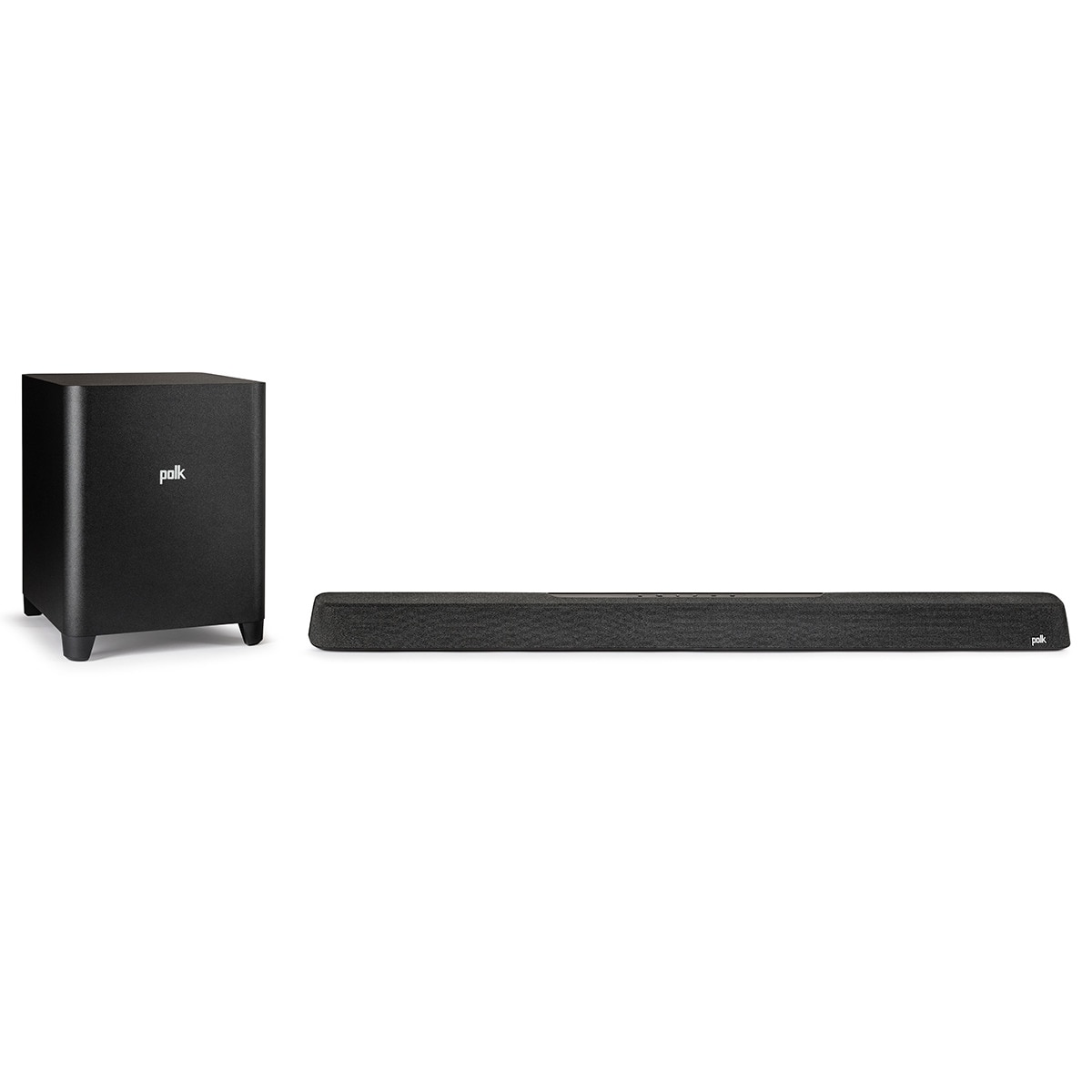 Barra de sonido Polk Audio Magnifi Max AX SR con altavoces surround y subwoofer inalámbricos Negro-3