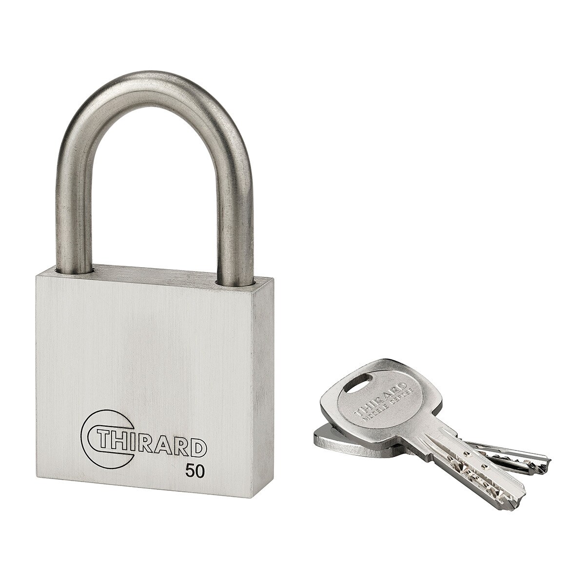 Cadeado Aço Inoxidável Transit - 50 mm Níquel-1