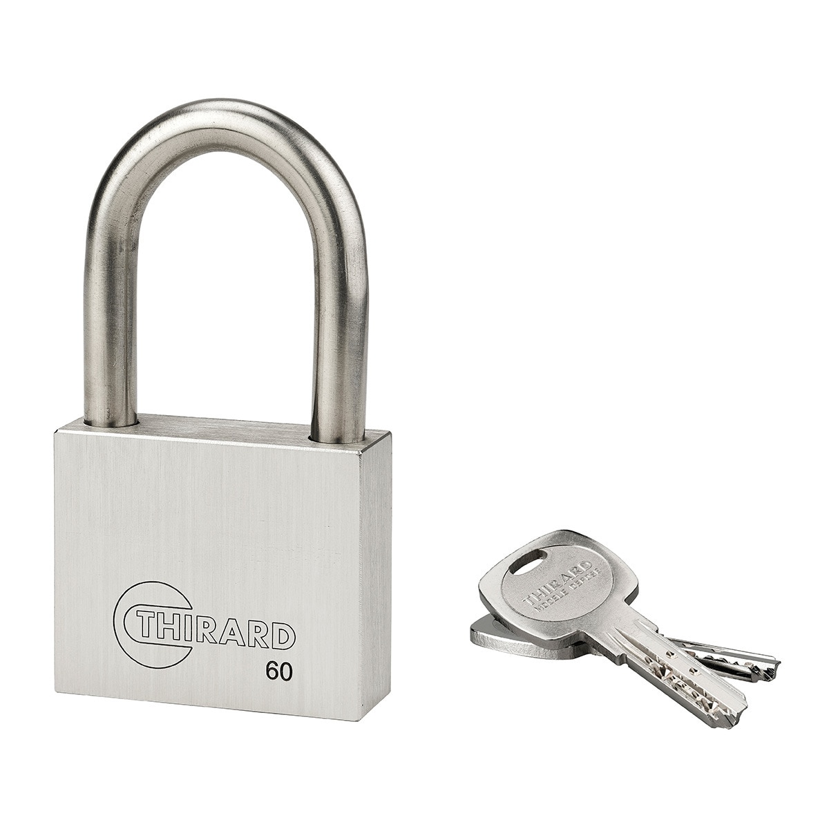 Cadeado Aço Inoxidável Transit - 60 mm Níquel-1