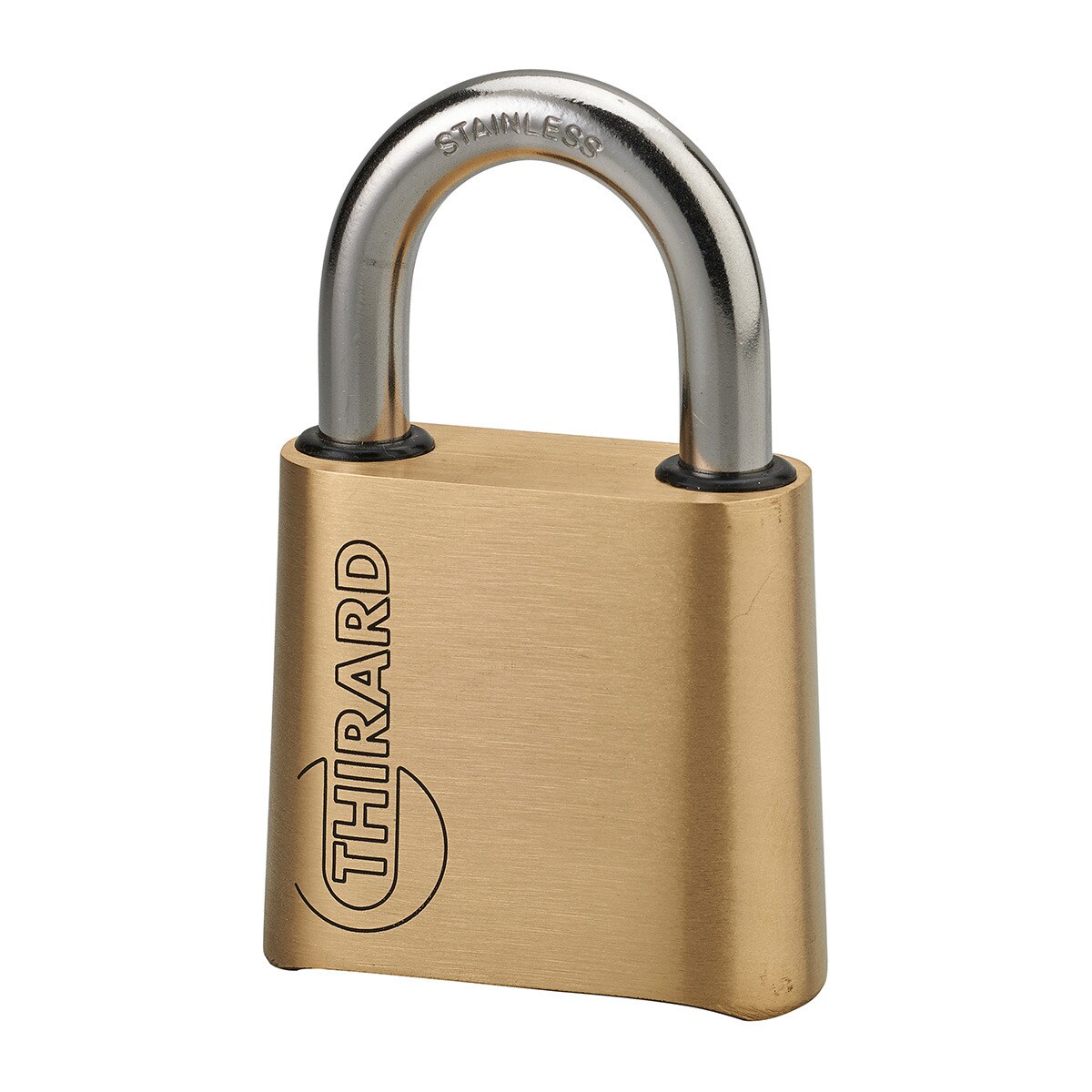 Cadeado Latão Tanker Código Modificável - 50 mm Latão-1