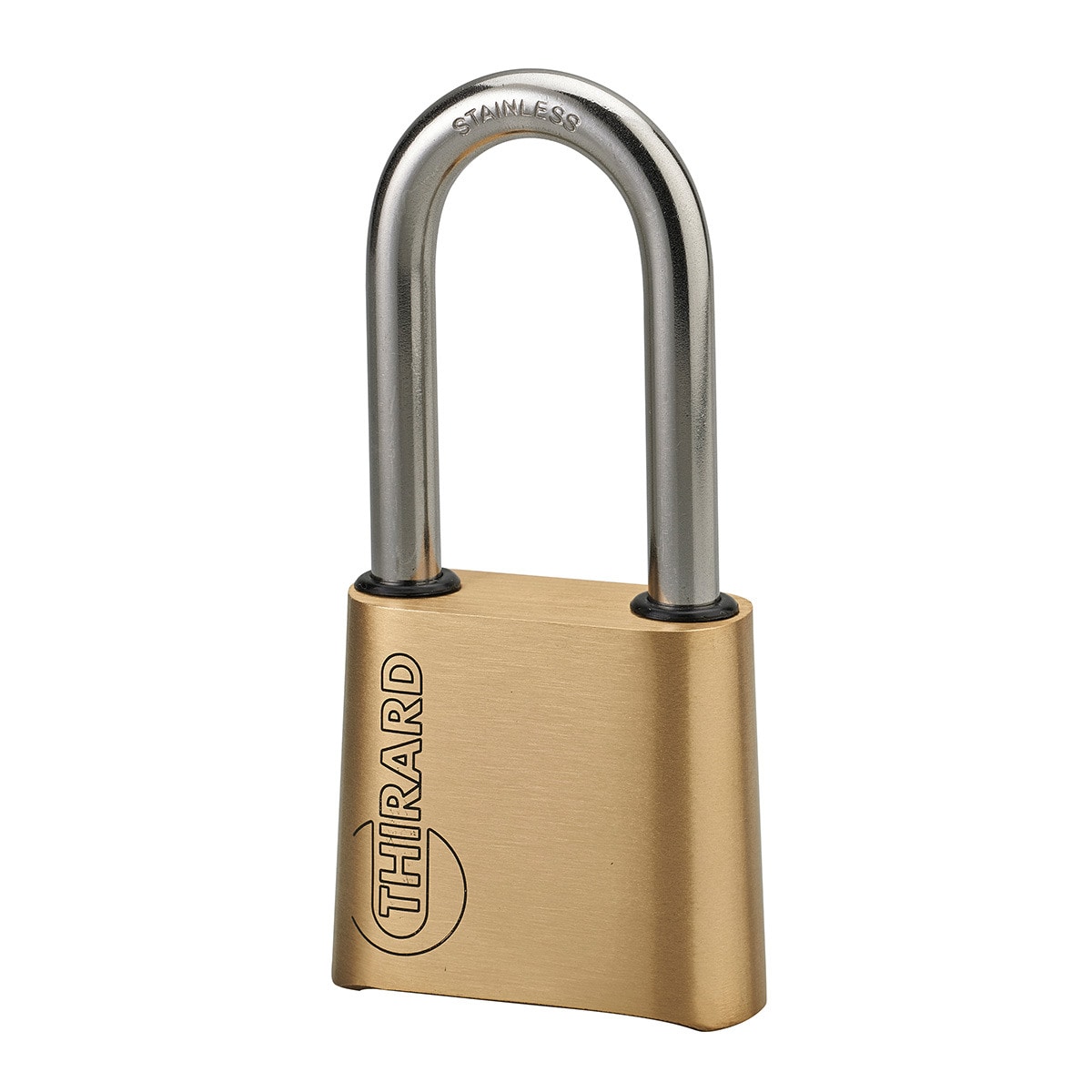 Cadeado Latão Tanker Arco Alto Código Modificável - 50 mm Latão-1