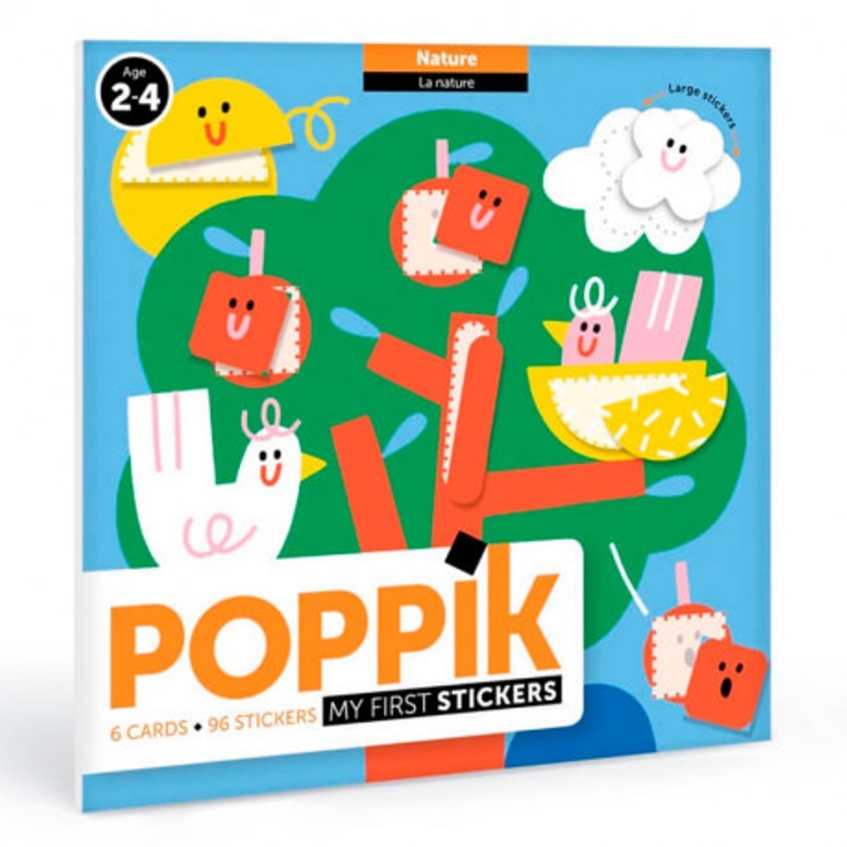 Imagem 0 de Poppik Sticker Cards Baby Nature
