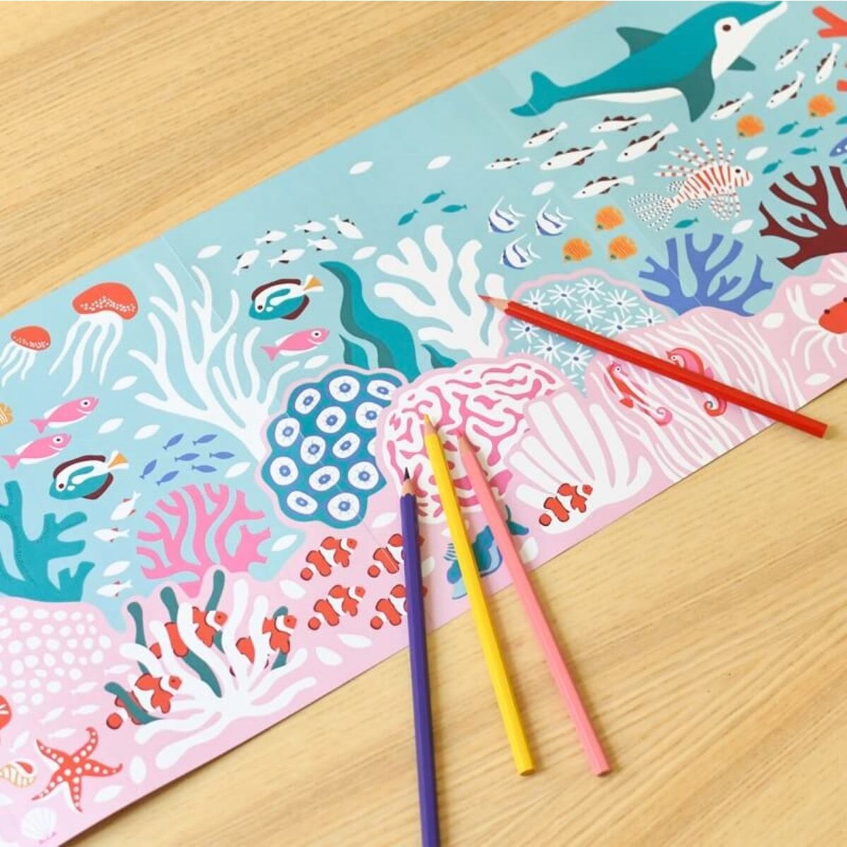 Poppik Coloring Coral Reef 2