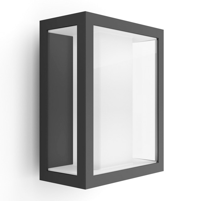 Imagen 0 de Aplique mural para exteriores Philips Hue Impress White and Colour Ambiance (Reacondicionado A estrenar)