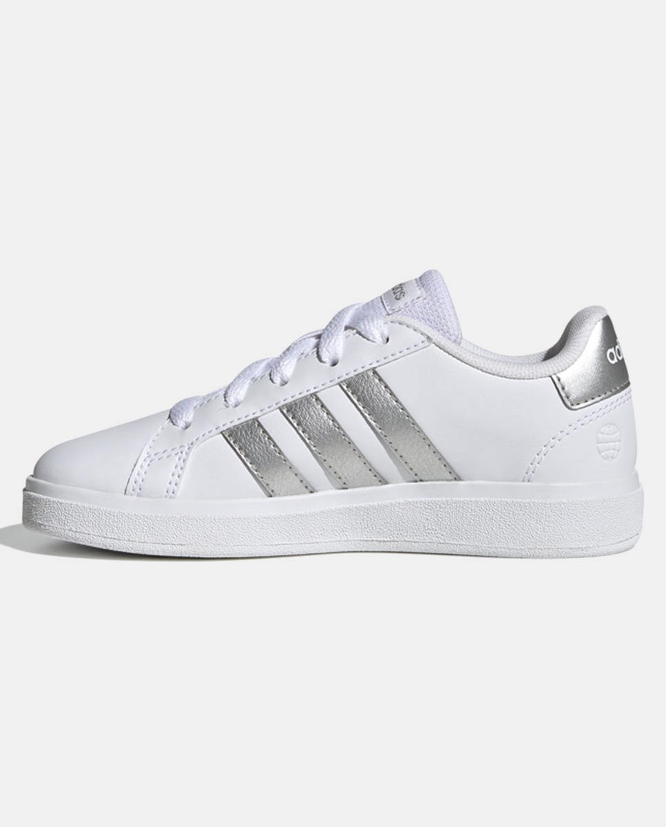 Sapatilhas casual de criança Grand Court adidas Branco-8
