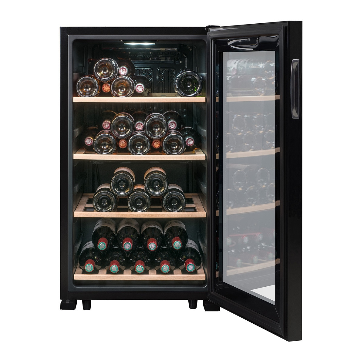 Vinoteca La Sommeliere para 52 botellas - LS52BLACK Negro-2