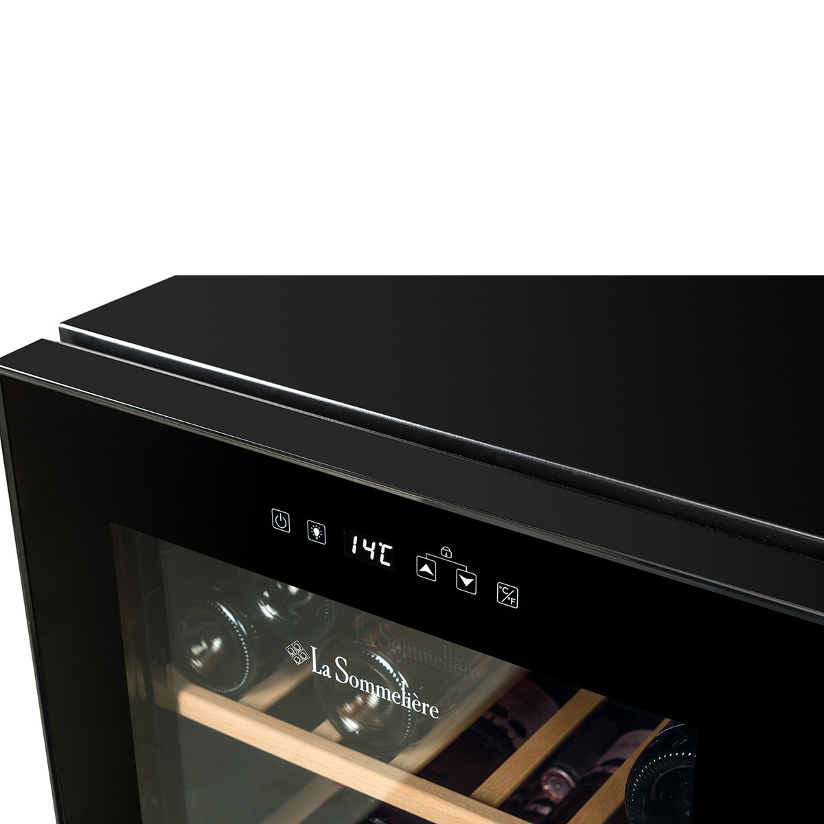 Vinoteca La Sommeliere para 52 botellas - LS52BLACK Negro-4