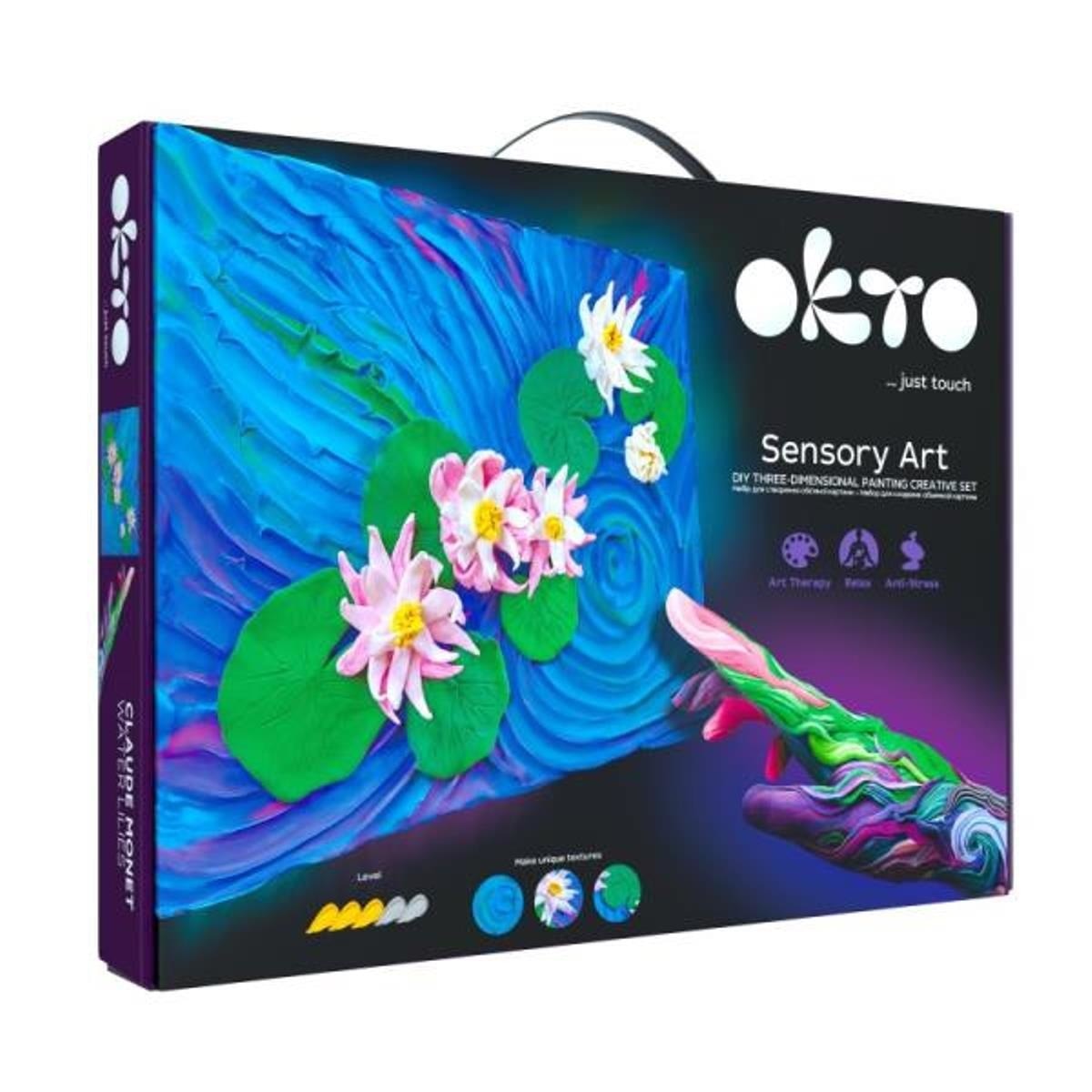 Conjunto Criativo de Pintura, Nenúfares, Okto 1