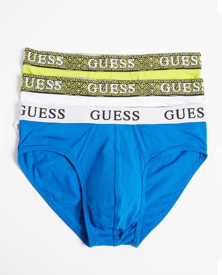 Pack de 3 slips lisos de hombre · Guess