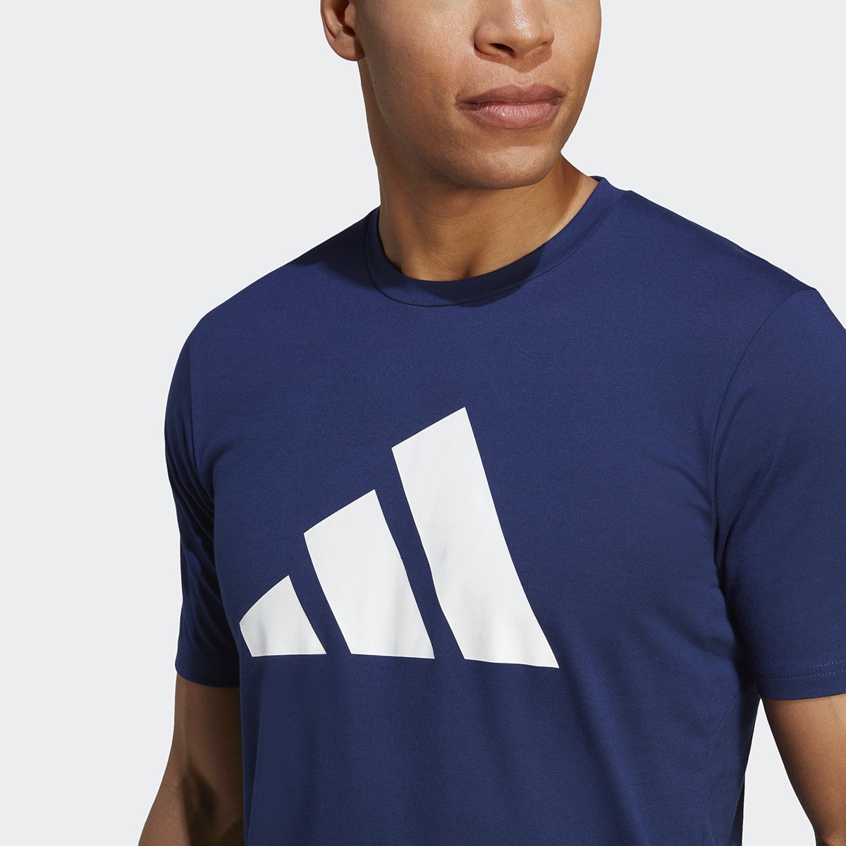 T-shirt de Homem Train Essentials Feelready Logo Training Azul-marinho-4
