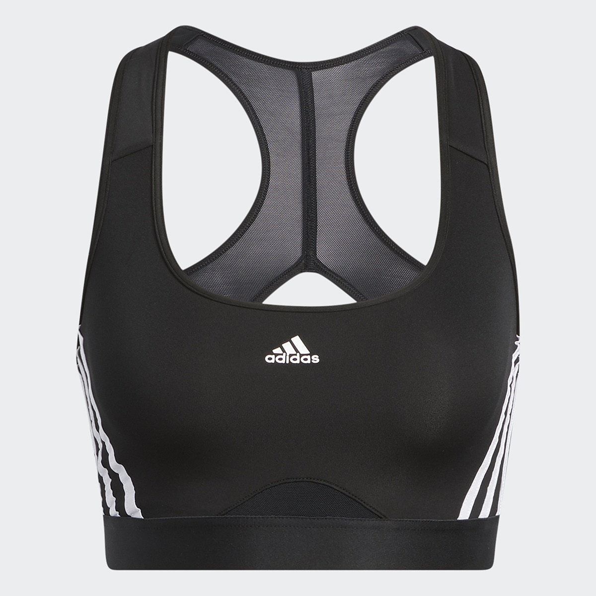 Top de Mulher Powerreact Training Medium-Support 3 Faixas 5