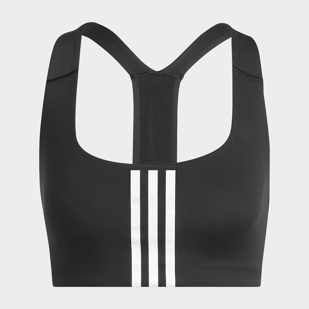 Top de Mulher Powerimpact Training Preto / Branco-5