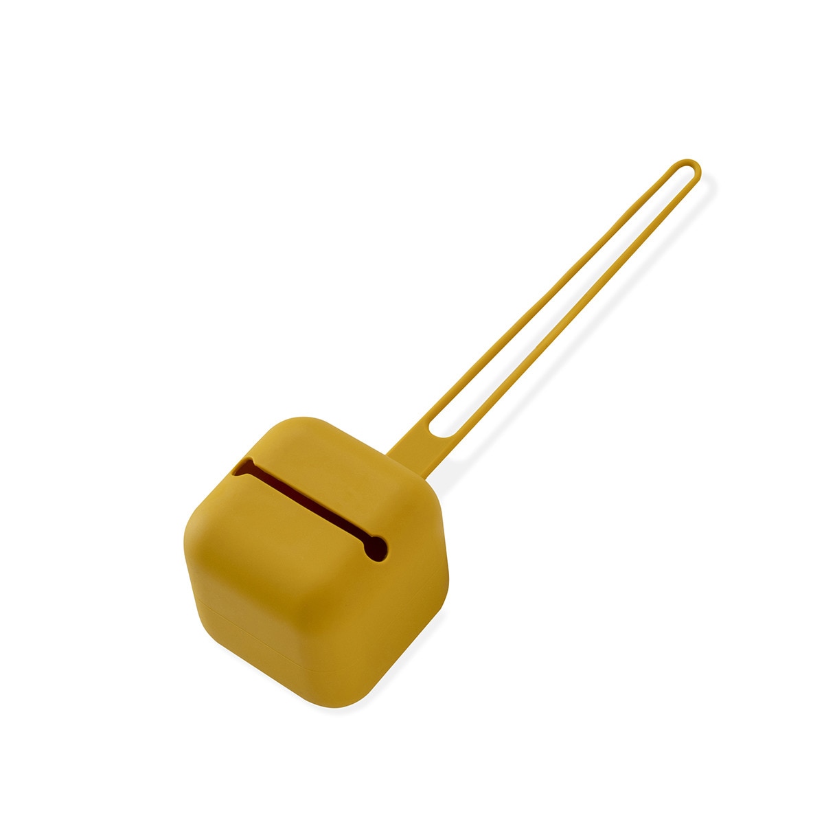 Portachupetes de silicona Mostaza-2