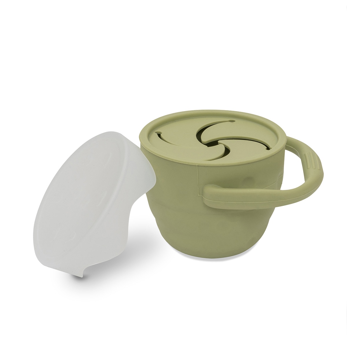 Porta snacks plegable Verde Agua-2
