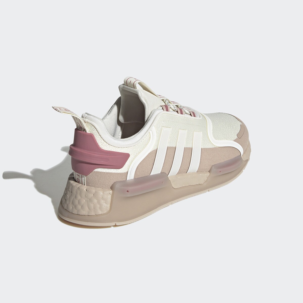 Sapatilhas Casual de Mulher NMD_V3 Originals Branco / Castanho-5