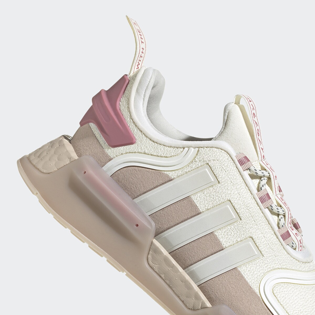 Sapatilhas Casual de Mulher NMD_V3 Originals Branco / Castanho-8
