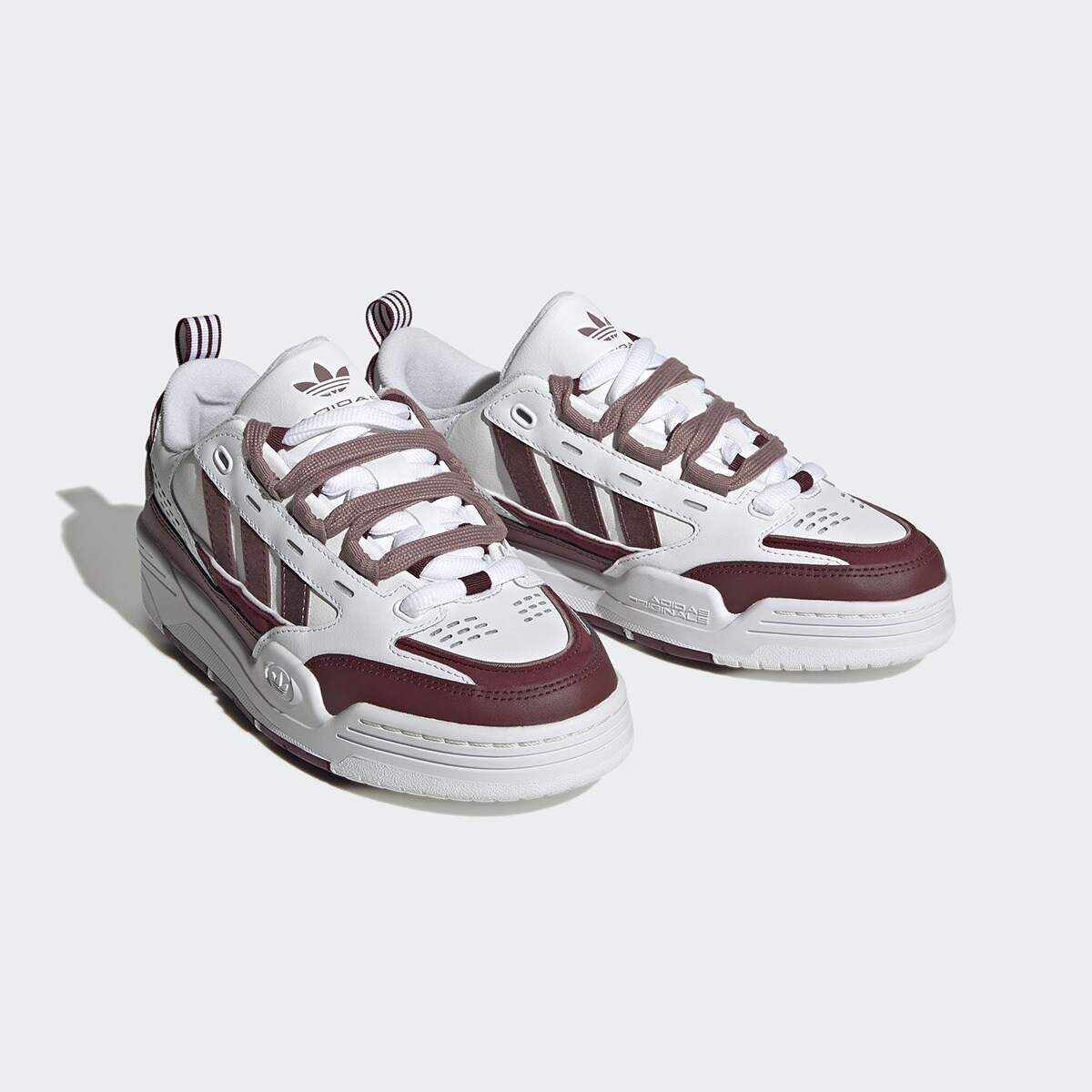 Sapatilhas Casual de Mulher Adi2000 Originals Branco / Castanho-2