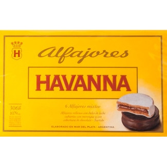 Alfajores Mistos embalagem 306 g - Havanna