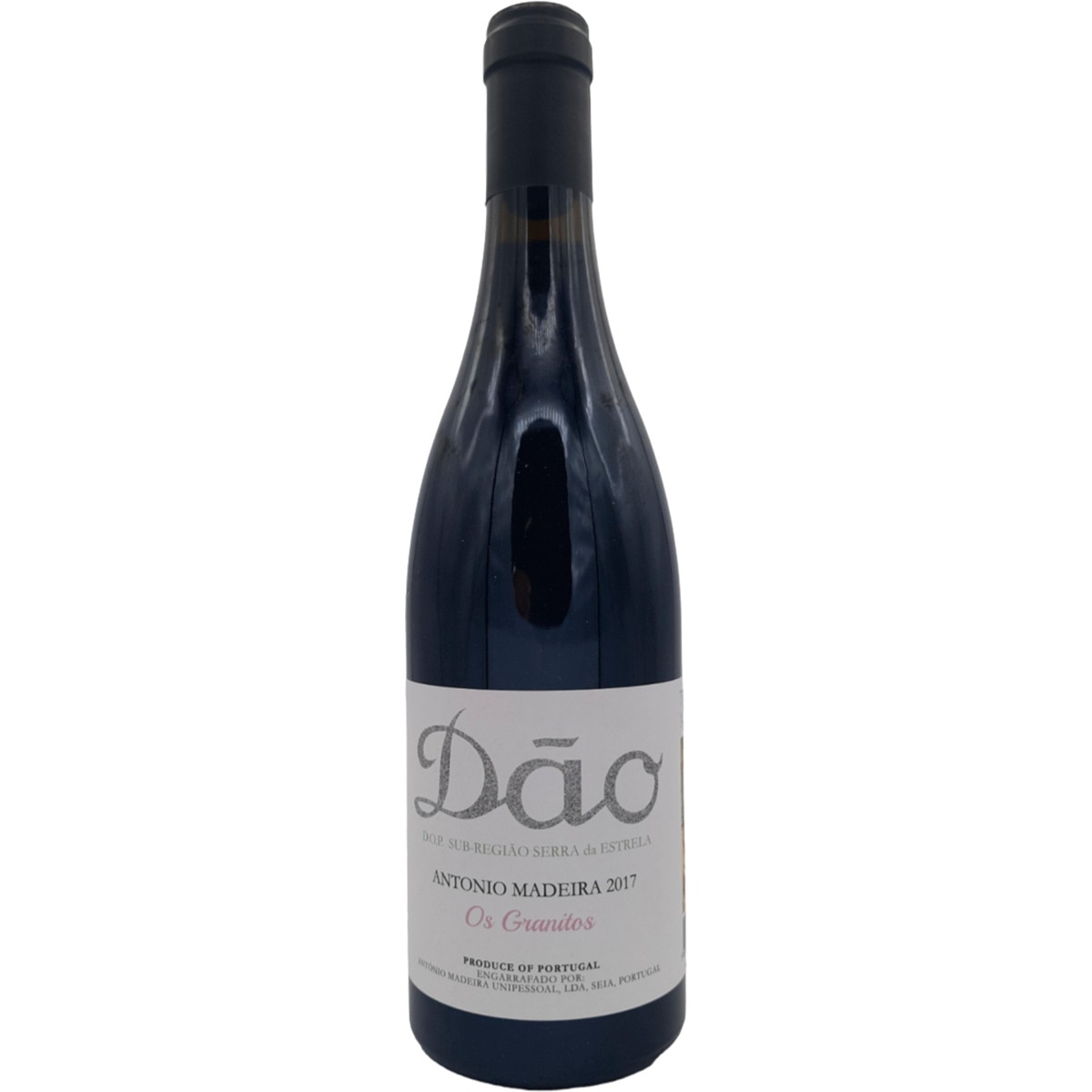 Vinho Tinto do Dão Dop Sub-Região da Serra da Estrela Os Granitos garrafa 75 cl