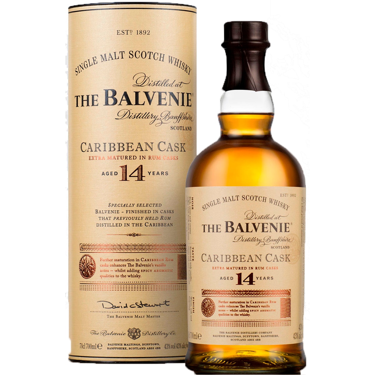 Whisky Caribbean Cask Malt garrafa 70 cl