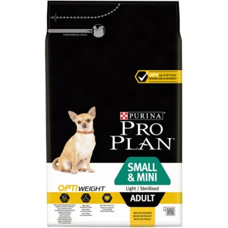 Ração para CãoSmall&Mini Adulto Frango Light embalagem 3 kg - Purina Pro Plan