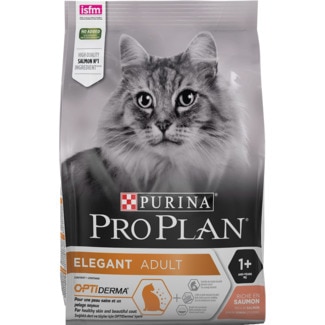 Ração para Gato Elegant Salmão embalagem 3 kg - Purina Pro Plan