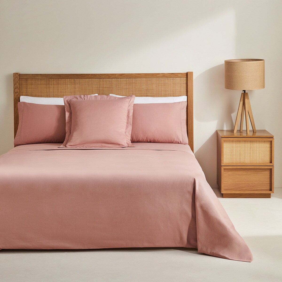 Housse de couette en satin de 300 fils