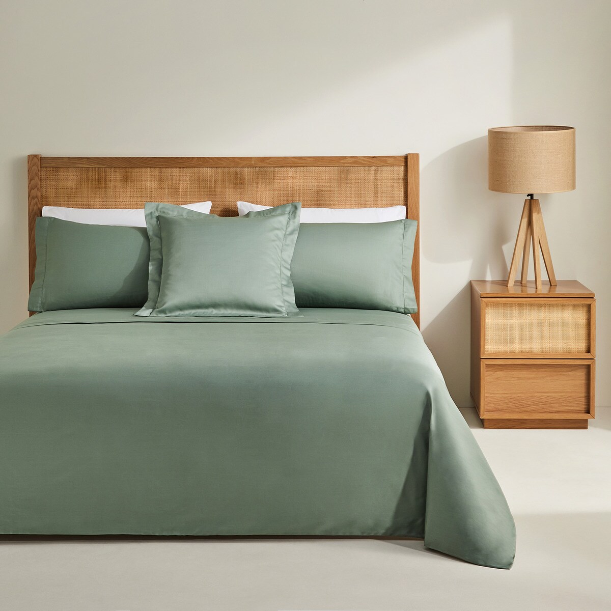 Housse de couette en satin de 300 fils