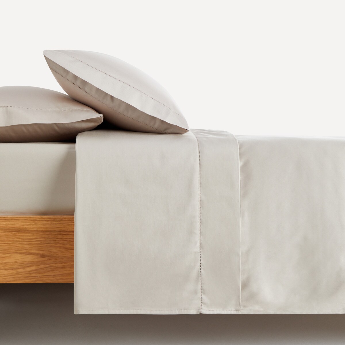 Drap de dessus en satin de 300 fils