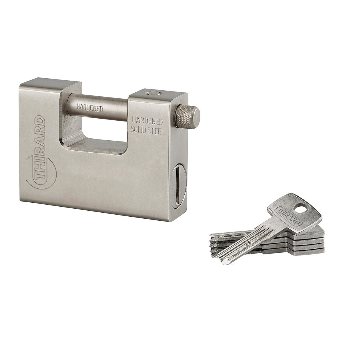 Candado Acero Thor 94 mm Llave Níquel-1
