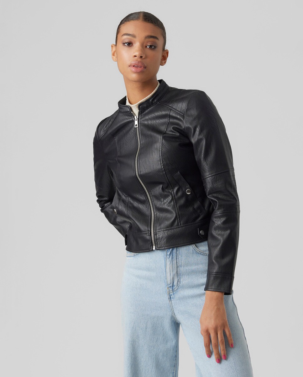 Blouson à col cheminée