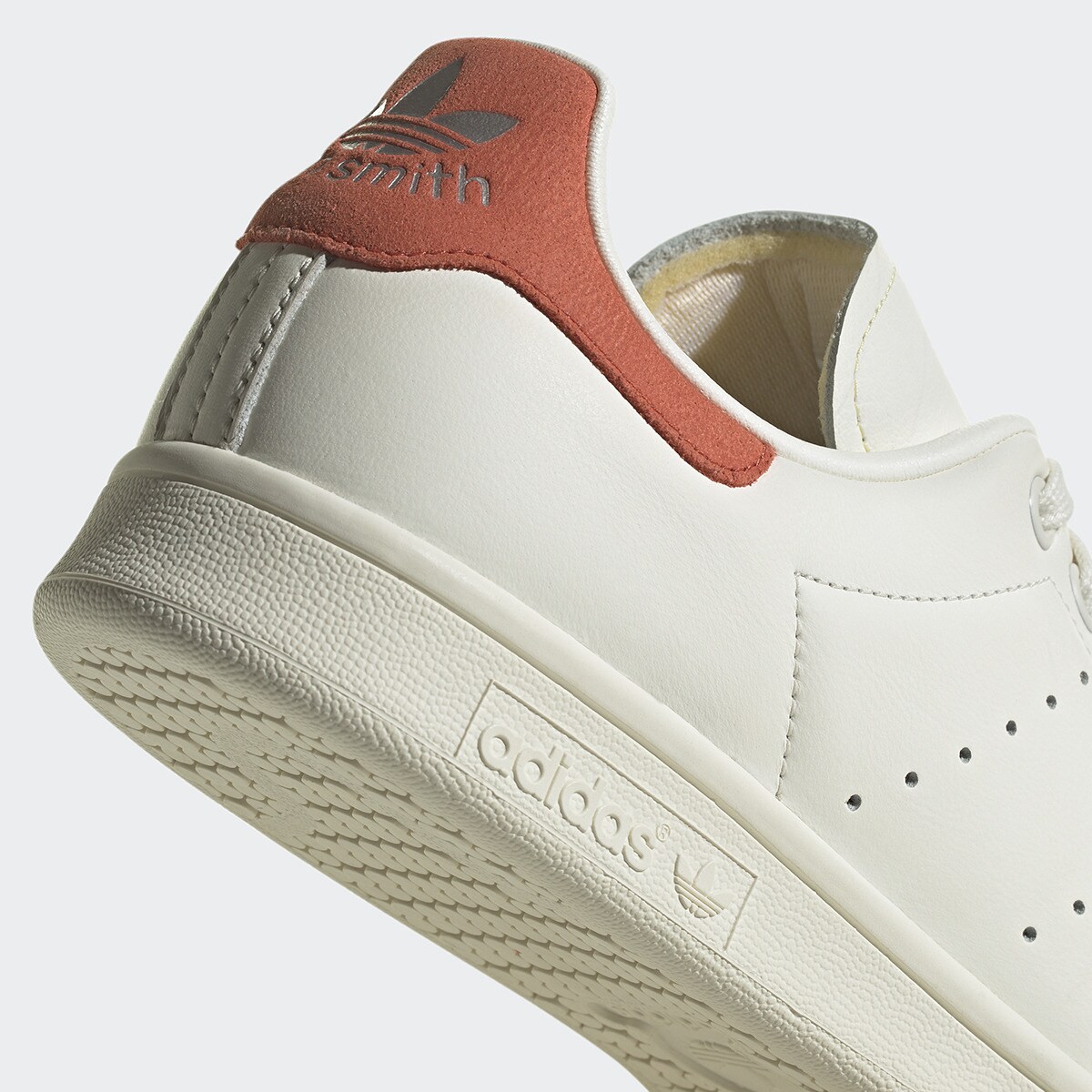 Sapatilhas casual de homem Stan Smith adidas Originals Branco / Laranja-8