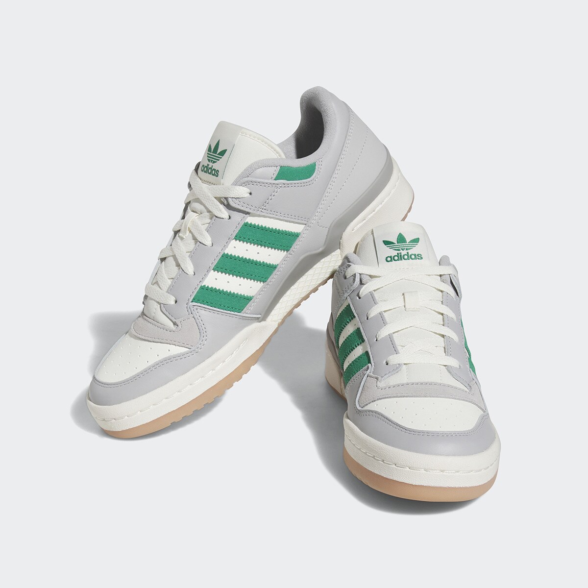 Sapatilhas Casual de Homem Forum Low CL Originals Cinzento/Verde-2