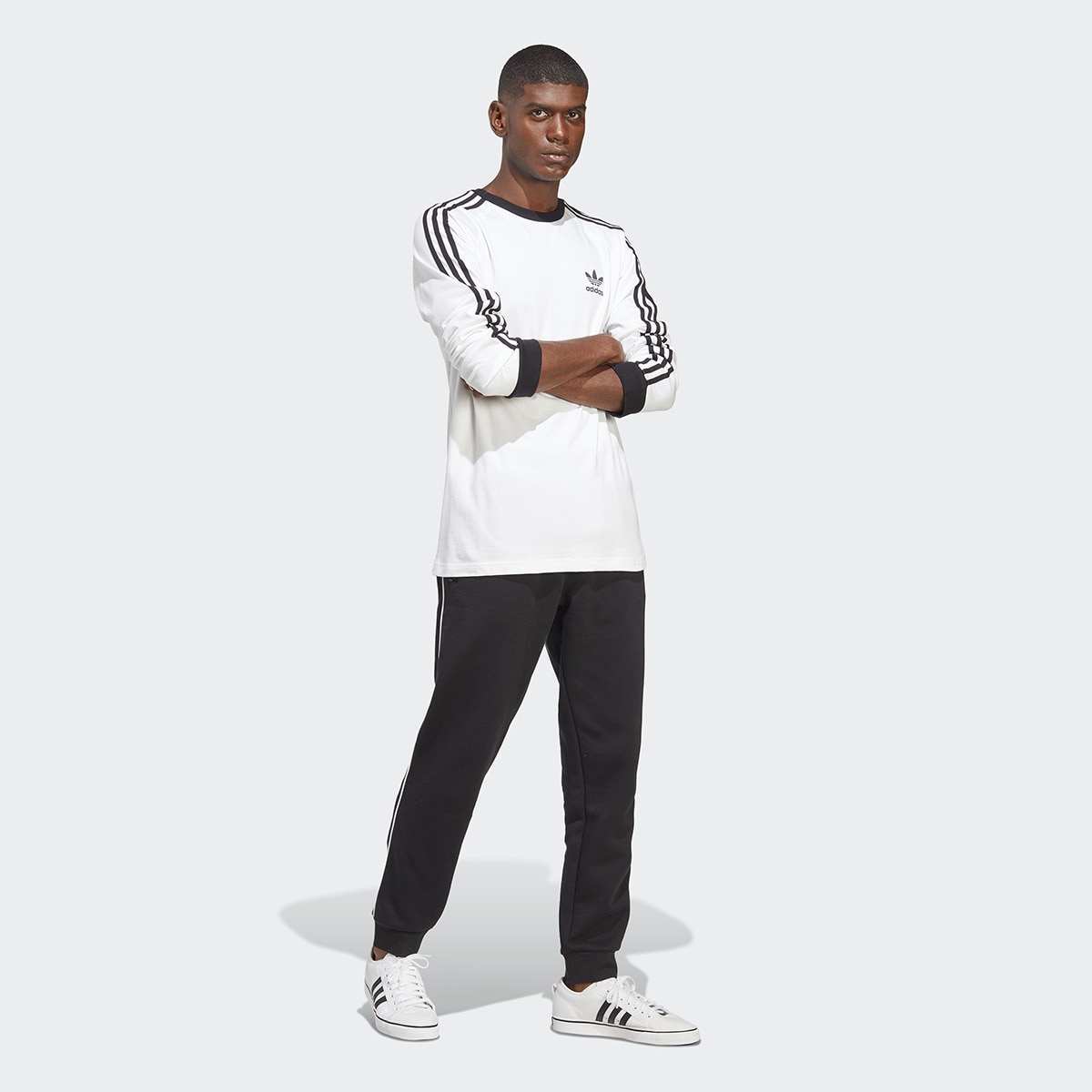 T-shirt de Homem Classics 3-Stripes Originals Branco-6